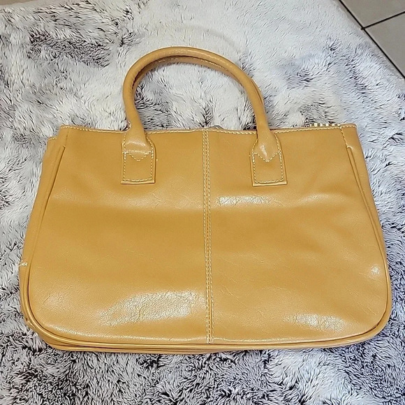 Cute camel‎ colored tote bag - Picture 1 of 6